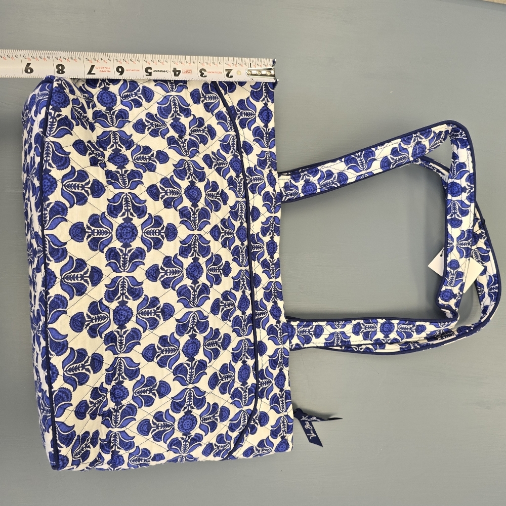 VERA BRADLEY MANDY COBALT TILE CROSSBODY BAG